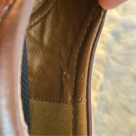 Nunn Bush Shoes Mens Size 11Wide Dress Lace Up Office They Have Peeling … - Picture 9 of 11